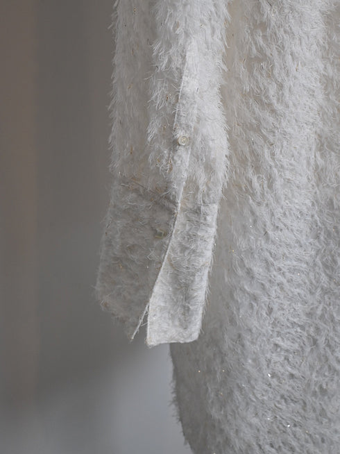 fluffy dress shirt